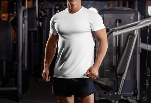 Falco Gym Muscle Tee - White
