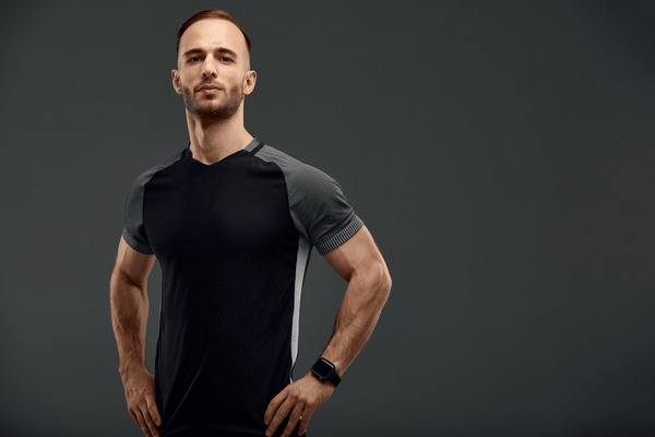 Falco Gym Performance Tee - White